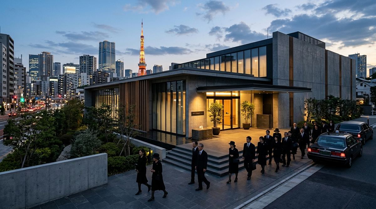 東京の葬儀場