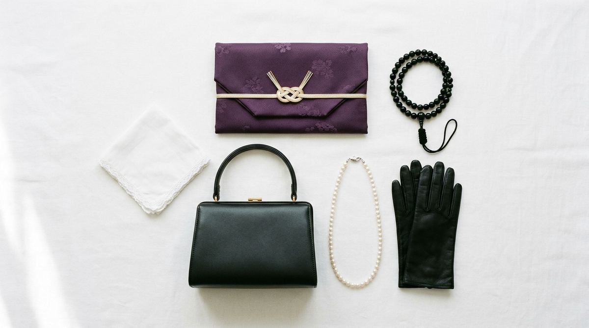 喪服の小物一式