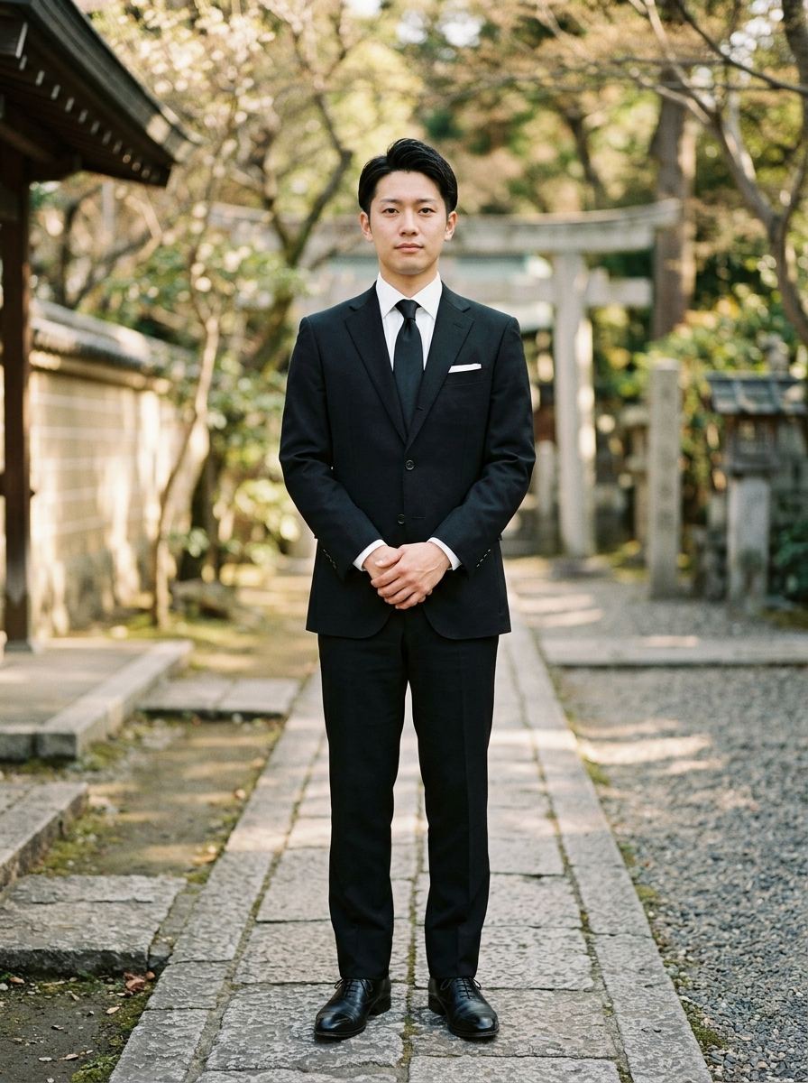 20代・30代男性の喪服