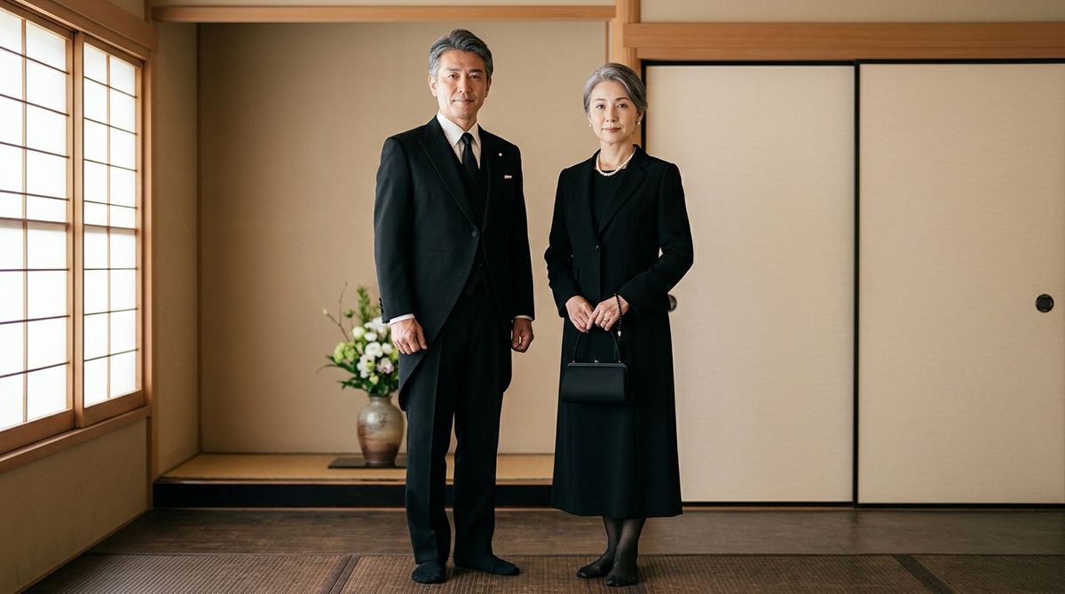 40代・50代の喪服イメージ