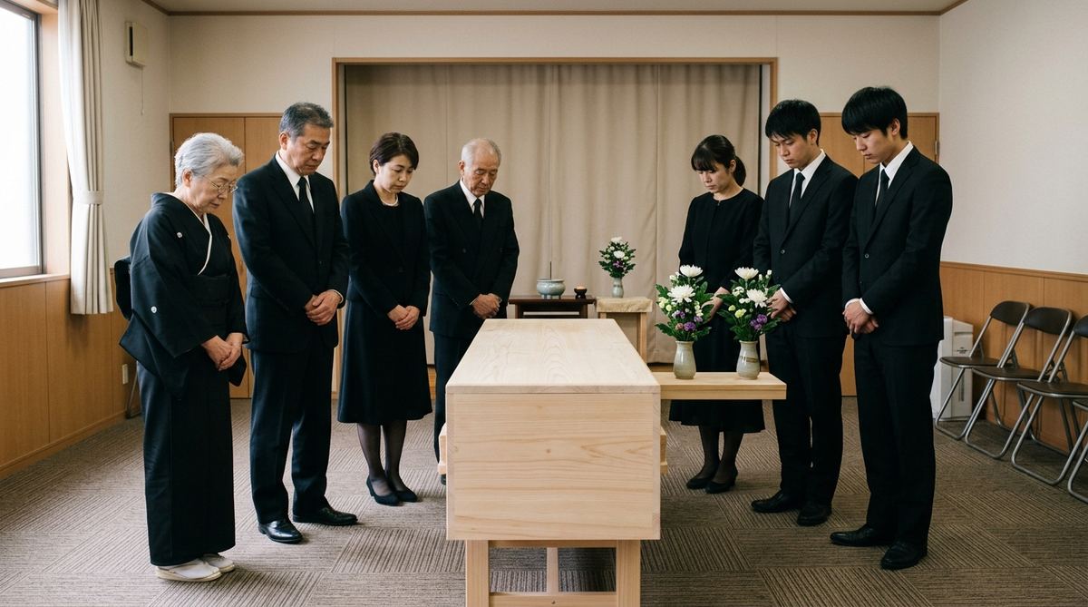 直葬・火葬式の様子