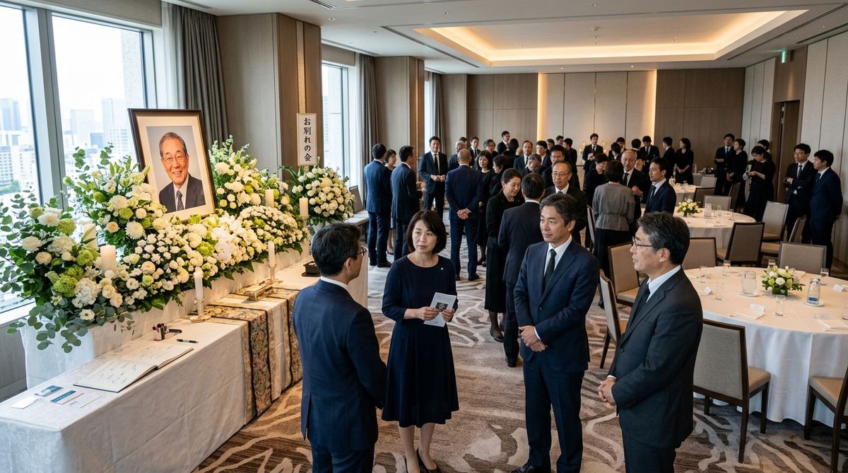 お別れの会の様子