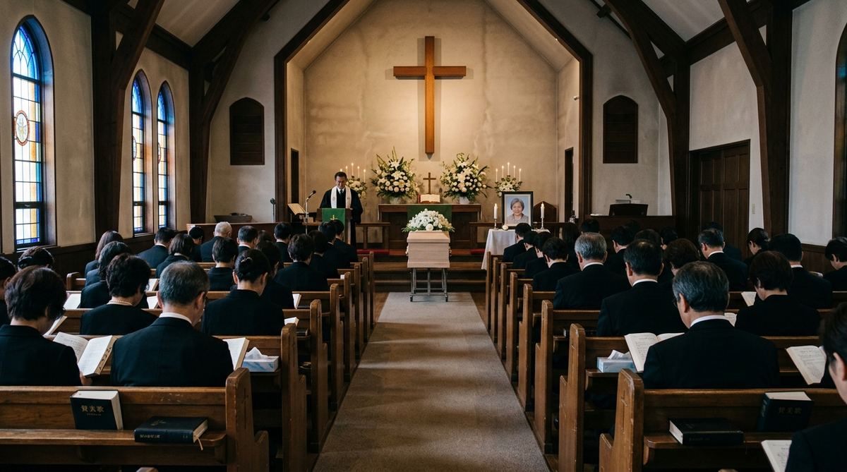 キリスト教式の葬儀