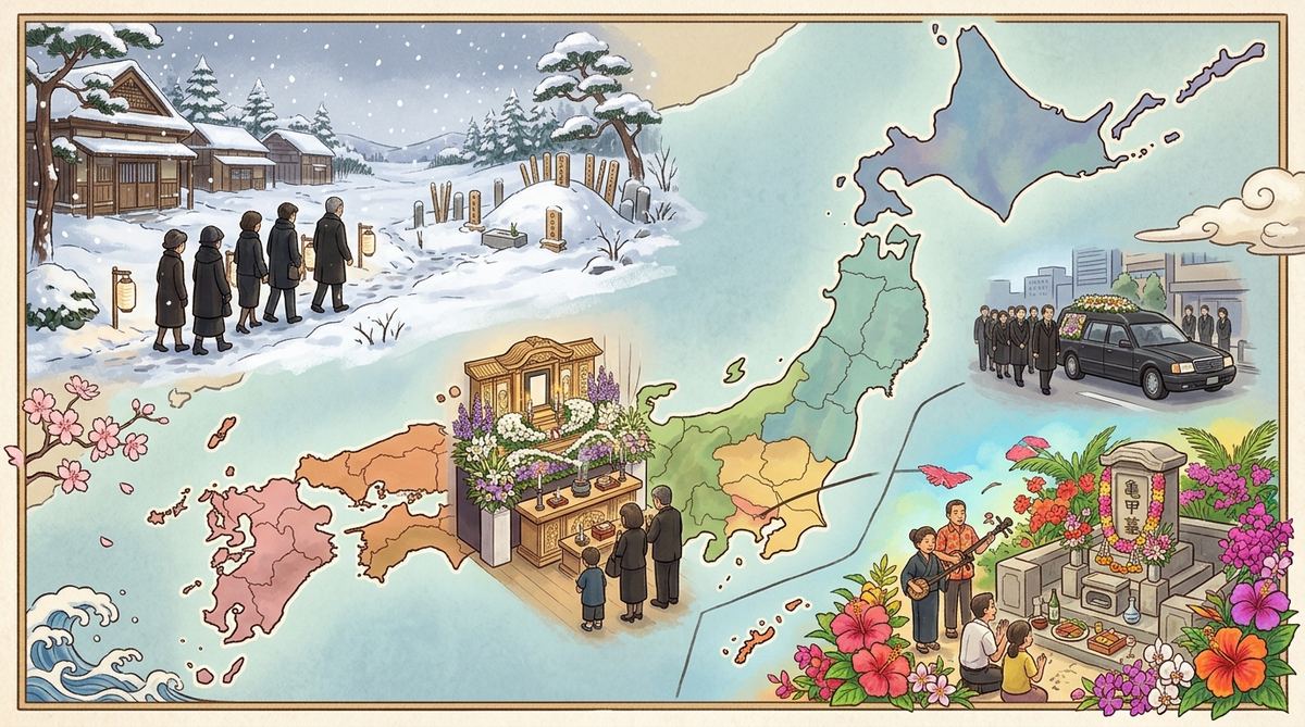 地域別の葬儀文化