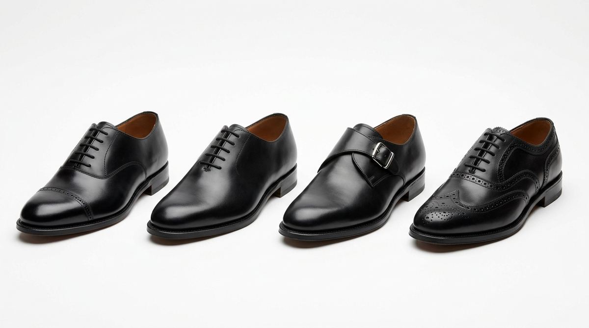 革靴のデザイン別フォーマル度