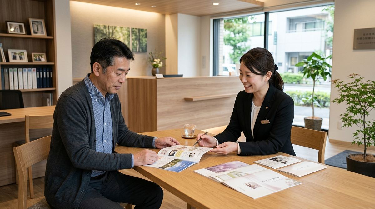 葬儀社との相談